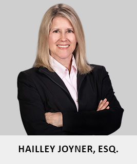 Hailley Joyner, Esq. - Estate planning Attorney